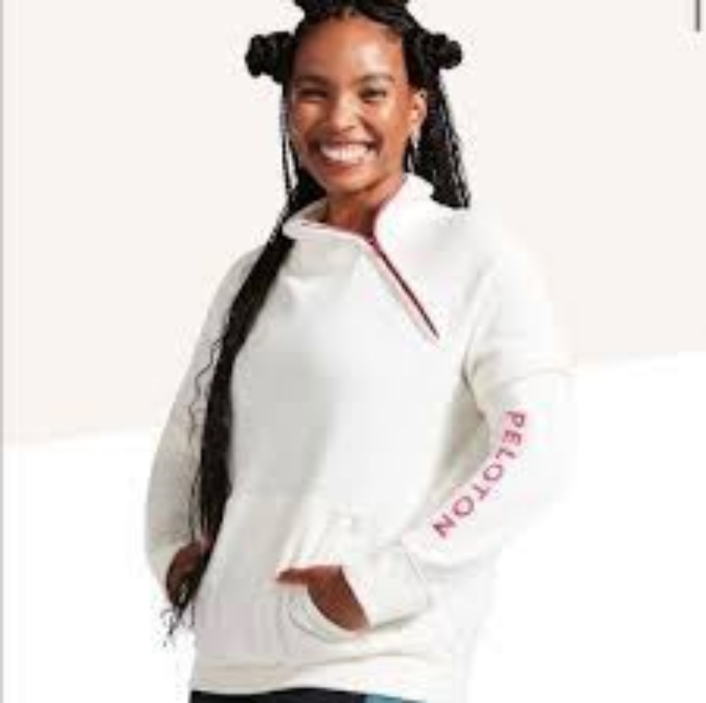 Peloton Side Zip Sweatshirt Sz S NWT